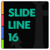 SlideLine 16 for Kustom icon