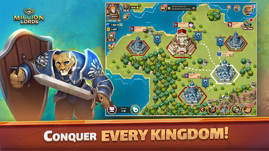 Million Lords: Kingdom Conquest - Strategy War MMO 3.8.1 APK screenshots 3