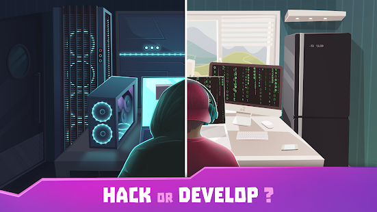 Hacker or Dev Tycoon Tap Sim v2.2.0 Mod (Unlimited Money) Apk