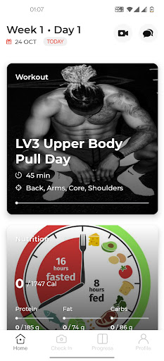 LV3 Fitness Screen 2