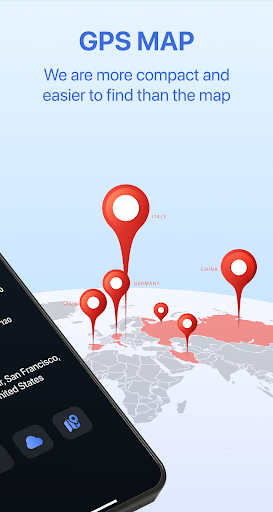 Gps map navigation compass Screen 2