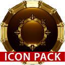 HAMOND gold - Icon pack black 3D
