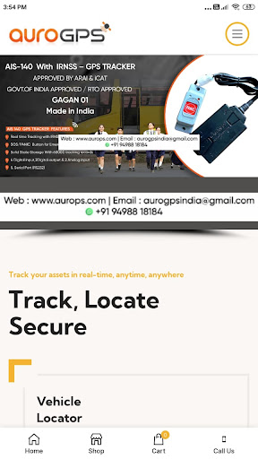 Aurogps Online Screen 2