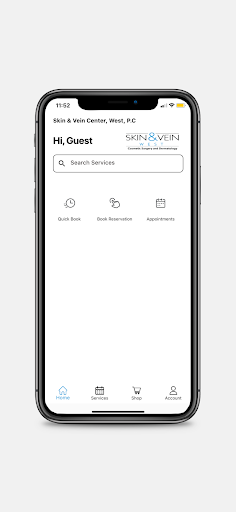Android application SkinVeinWest screenshort