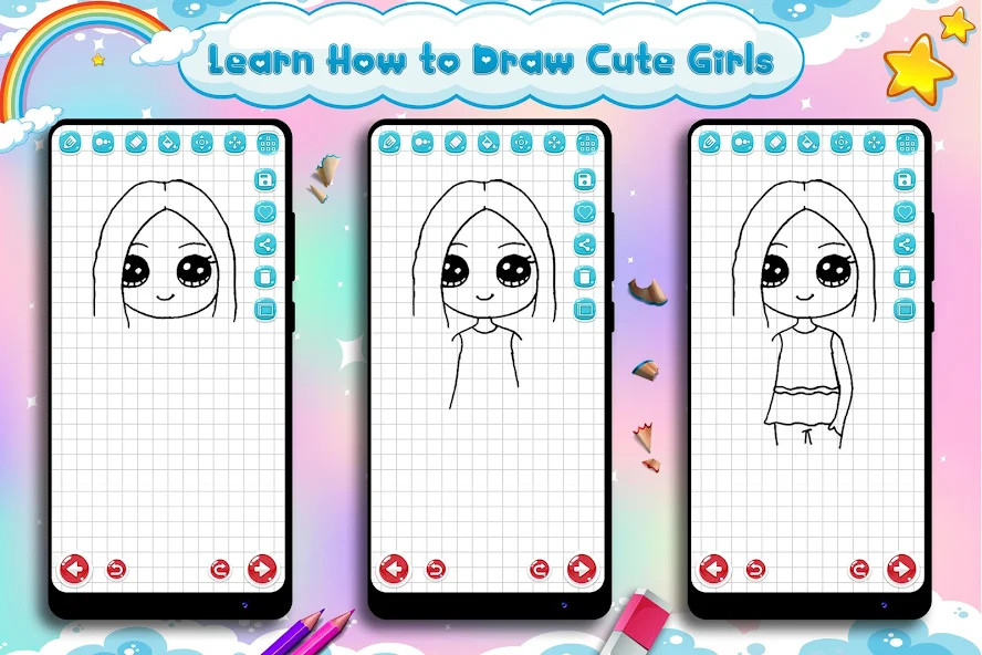 Learn to Draw Cute Girls