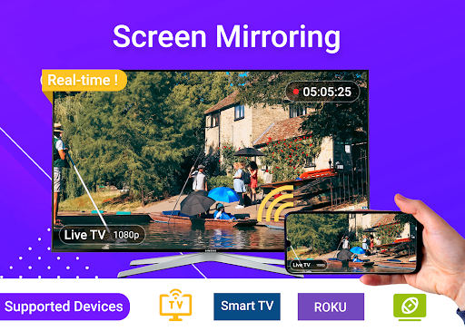 Android application Screen Mirroring - Cast to TV screenshort