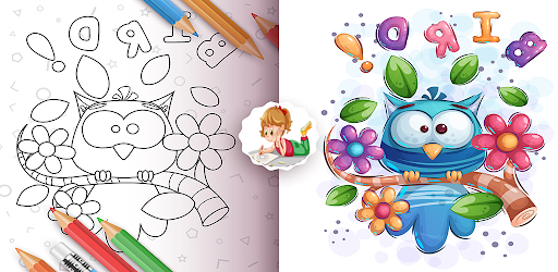 Coloring Animals Screen 2