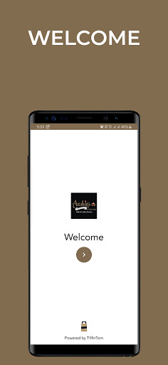 Android application Aashiq's indian Restaurant screenshort