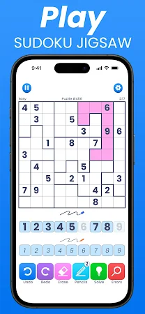 Game screenshot Sudoku Jigsaw apk download