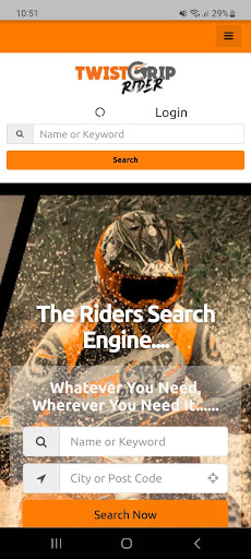 Android application TwistGripRider screenshort
