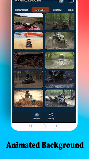 ATV Quad Bike keyboard Screen 2