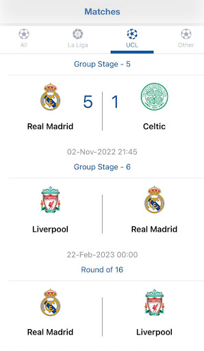 Madridista News Screen 2