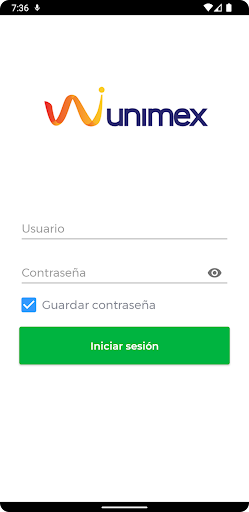 Android application App Lider - Unimex Fintech screenshort