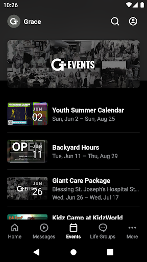 Grace Fellowship Church - Ohio Screen 3