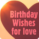 Cover Image of Herunterladen Birthday Wishes for love  APK