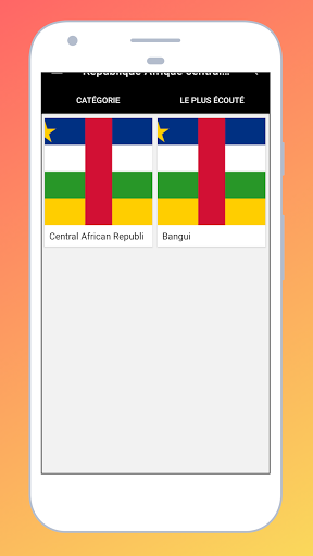 Radio Central African Republic Screen 2