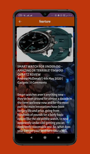 Tinwoo Smart Watch guide Screen 2