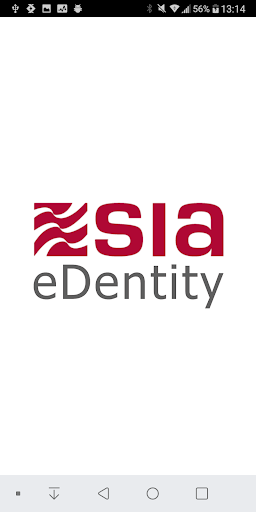Android application SIA eDentity screenshort