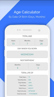 Age Calculator & Birthday Reminder