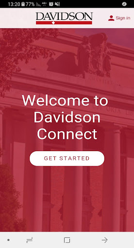 Android application Davidson Connect screenshort