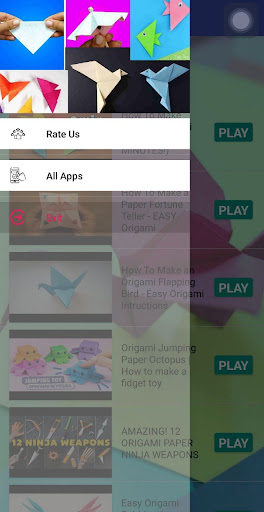 Android application Simple Origami screenshort