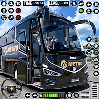 バス運転ゲームシミュレーター