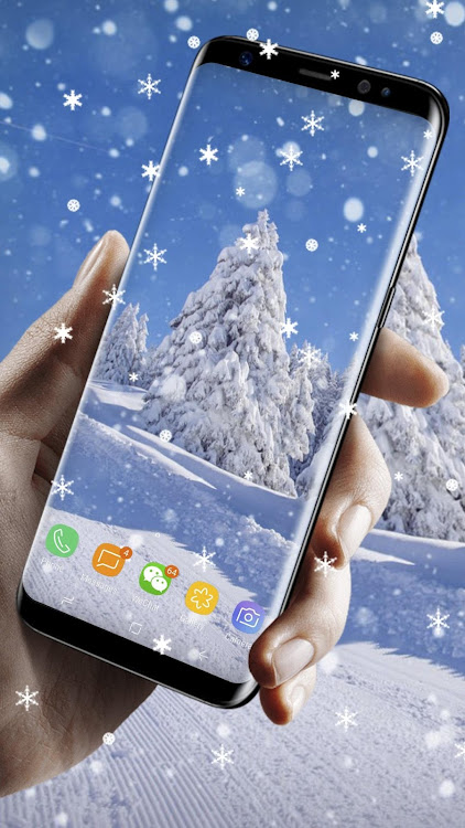 Winter snow Live Wallpaper - 1.0.6 - (Android)