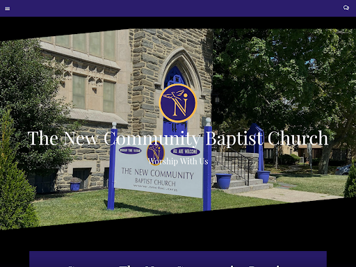 New Community Baptist Church Screen 3