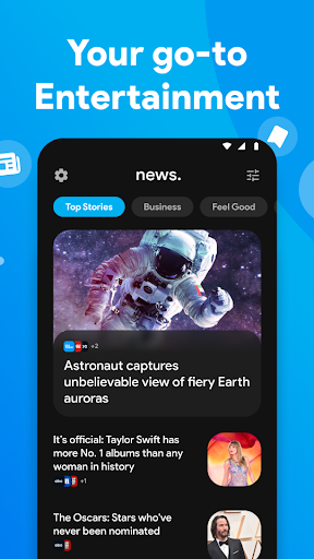 Android application news. screenshort