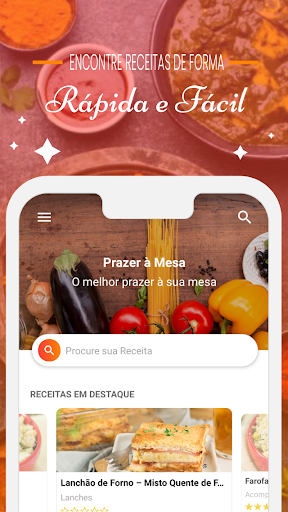 Prazer à Mesa Receitas Screen 2