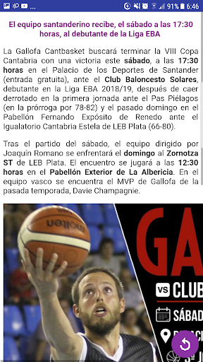 Cantbasket 04 app 2.0 Screen 3