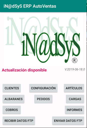 iNadSyS ERP AutoVentas Screen 3