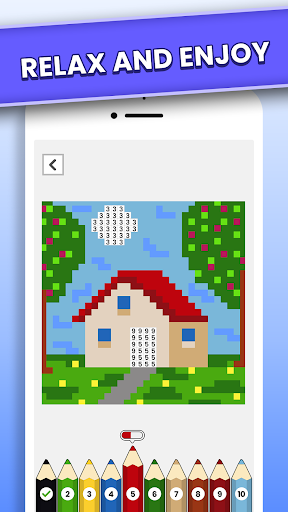Android application Pixel Art - Paint by Number screenshort