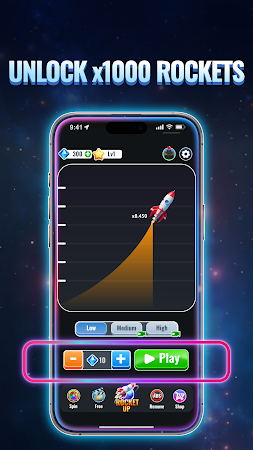 Game screenshot Crash Rocket - Rocket Game hack