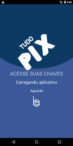 Android application Pix chaves e transferências screenshort