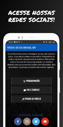 Rádio Só da Brasil BR Screen 3