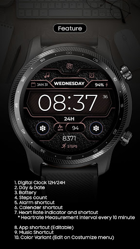 Android application RHS 68 WR Solid Steel screenshort