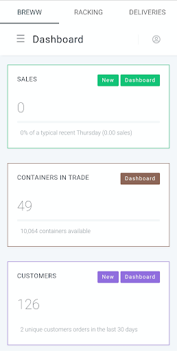 Android application Breww screenshort