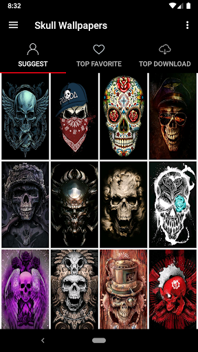 Skull Wallpapers Offline Screen 3