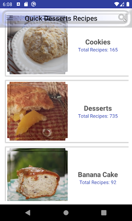 easy and quick dessert. - 6.0 - (Android)