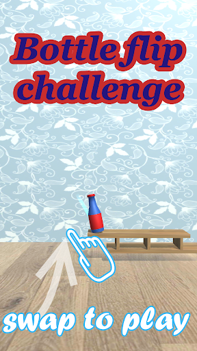 Android application Bottle flip skill challenge screenshort