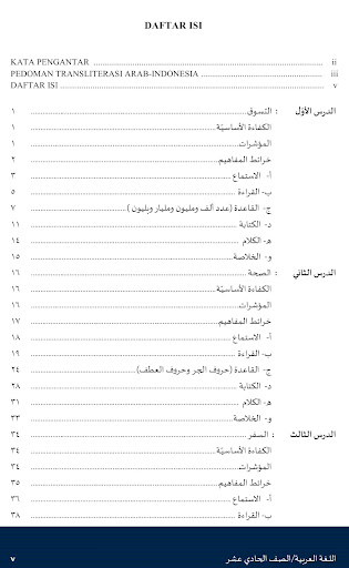 Bahasa Arab MA Kelas XI 2020 Screen 2