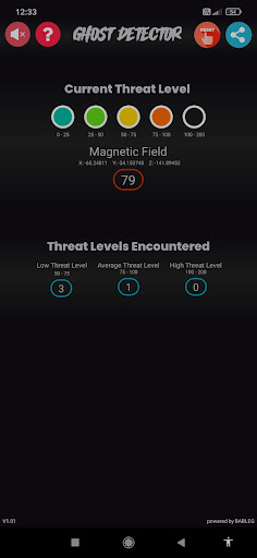 Ghost Detector Screen 2