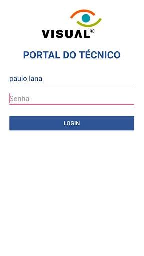 Android application Visual - Portal do Técnico screenshort