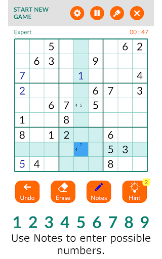 Sudoku Screen 3