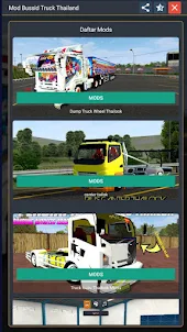 Mod Bussid Truck Thailand