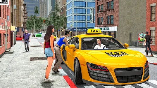 Grand City Taxi : Car Games 3D