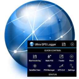 Gambar ikon Ultra GPS Logger Lite