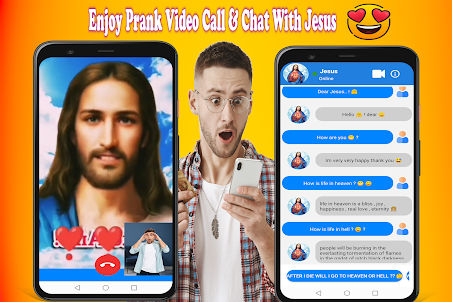 Jesus Christ Video Call Prank