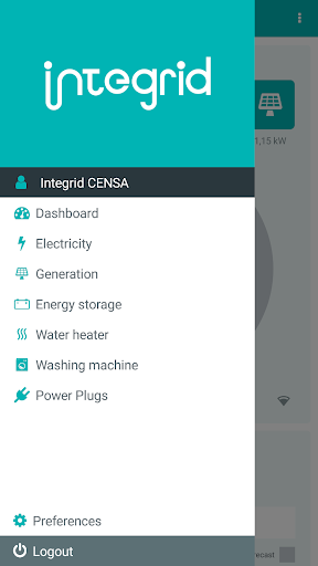 Android application Integrid screenshort